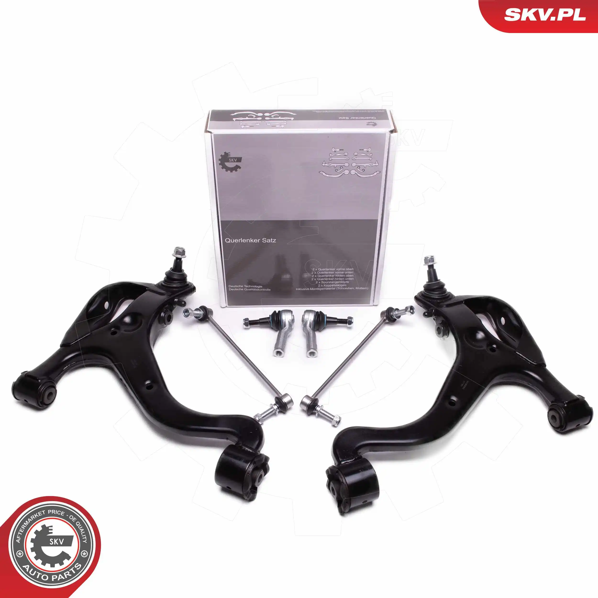 Control/Trailing Arm Kit, wheel suspension